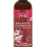 PINK Shea Butter Coconut Oil Detangling Co-Wash Cleansing Conditioner (12oz)