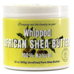 RA COSMETICS 100% Pure African Shea Butter [Whipped] (12oz) - Unscented