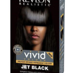 REVLON Vivid Color Permanent Hair Color Kit - Jet Black