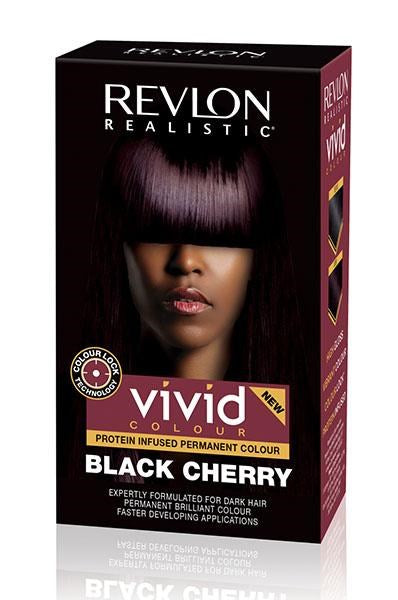 REVLON Vivid Color Permanent Hair Color Kit - Black Cherry