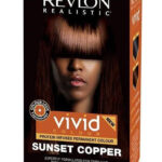 REVLON Vivid Color Permanent Hair Color Kit - Sunset Copper
