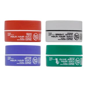 RED ONE Aqua Hair Wax (5oz) - Blue