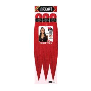 SUPREMACY BRAID1 3X Pre-Stretched Braid (26inch) - Red