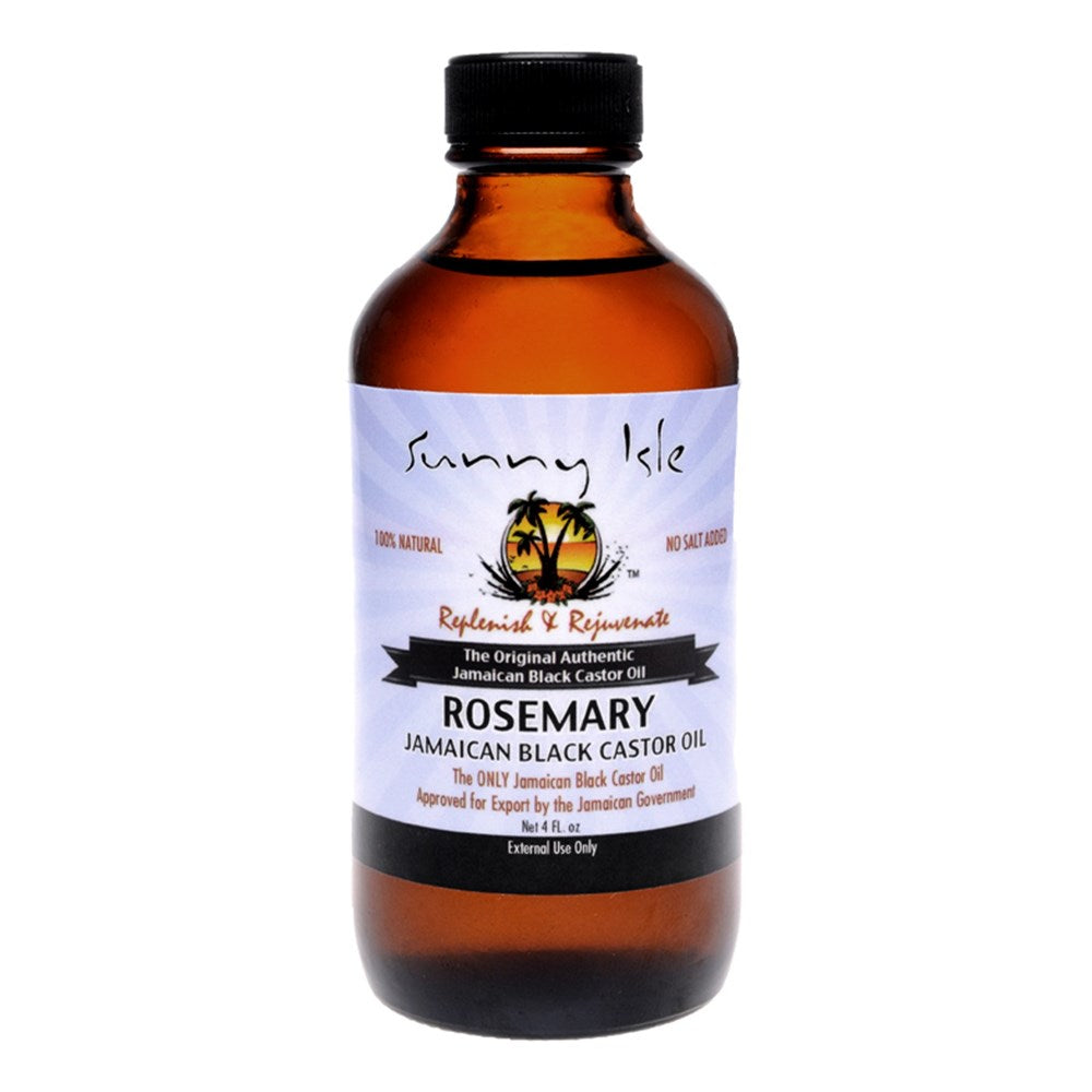 SUNNY ISLE Jamaican Black Castor Oil - 4oz / Rosemary