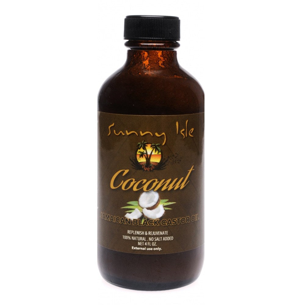 SUNNY ISLE Jamaican Black Castor Oil - 4oz / Coconut