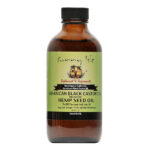 SUNNY ISLE Jamaican Black Castor Oil - 4oz / Hemp Seed Oil
