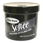 SOFTEE Extra Hold Protein Styling Gel [Dark] - 32oz