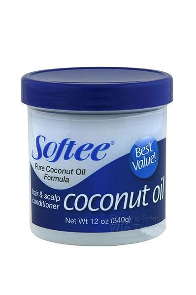 SOFTEE Coconut Oil Hair & Scalp Conditioner - 12oz