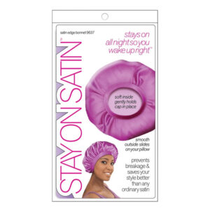 STAY ON SATIN Satin Edge Bonnet - Assorted