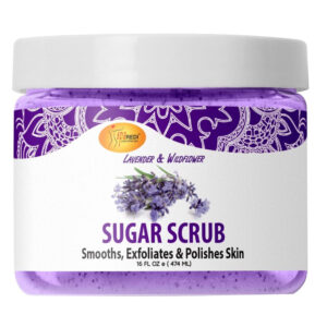 SPA REDI Sugar Scrub Glow (16oz) - Lavender and Wildflower
