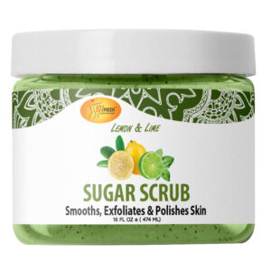 SPA REDI Sugar Scrub Glow (16oz) - Lemon and Lime