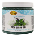 SPA REDI Pedi Scrub Gel (16oz) - Mint and Eucalyptus