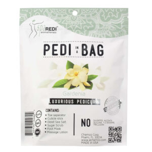 SPA REDI Pedicure Kit in a Bag - Gardenia