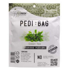 SPA REDI Pedicure Kit in a Bag - Green Tea