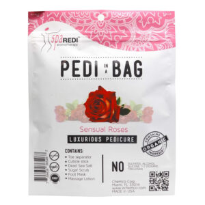 SPA REDI Pedicure Kit in a Bag - Sensual Roses