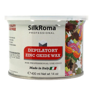 SILKROMA Depilatory Wax (14oz) - Zinc Oxide