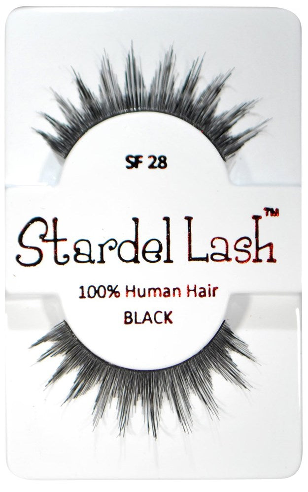 STARDEL LASH 100% Human Hair Eyelashes - SF28