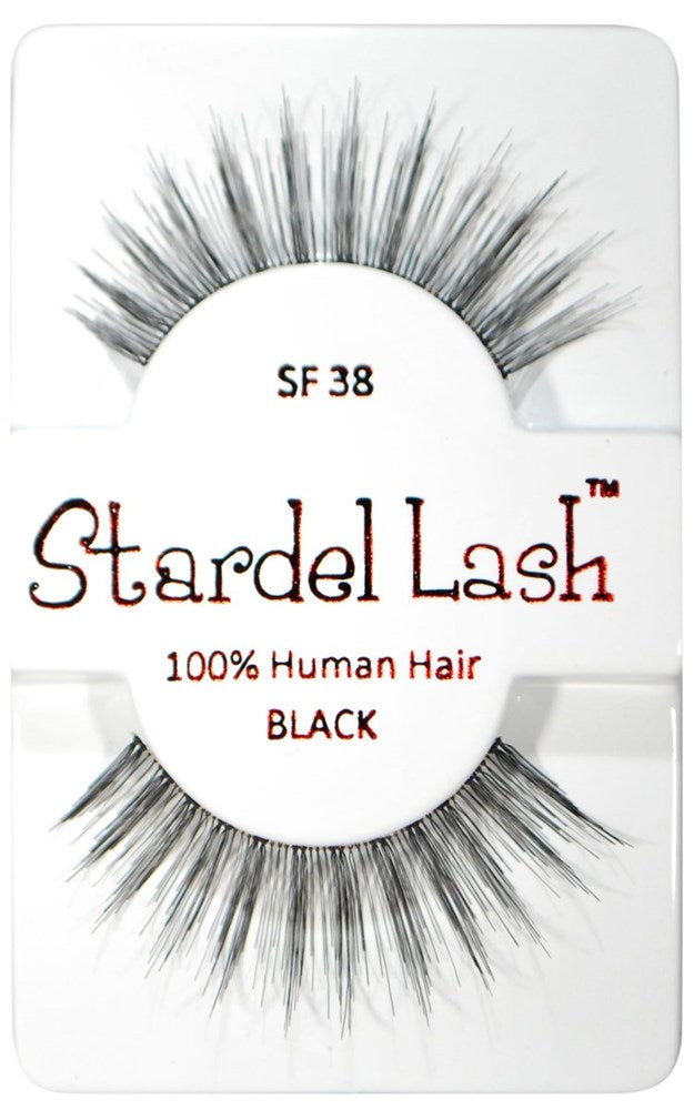 STARDEL LASH 100% Human Hair Eyelashes - SF38