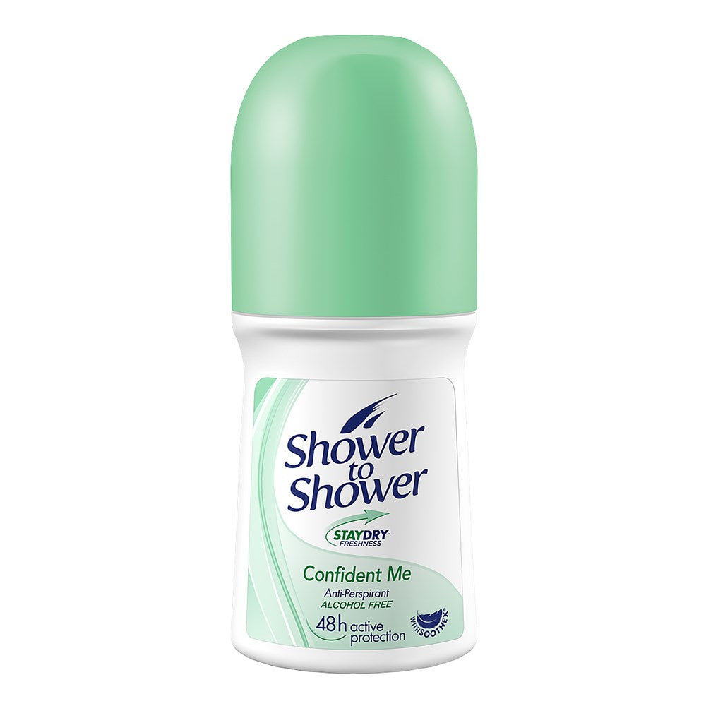Shower to Shower Women Roll On Deodorant (50ml/1.69oz) - Confident Me