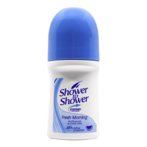 Shower to Shower Women Roll On Deodorant (50ml/1.69oz) - Fresh Morning