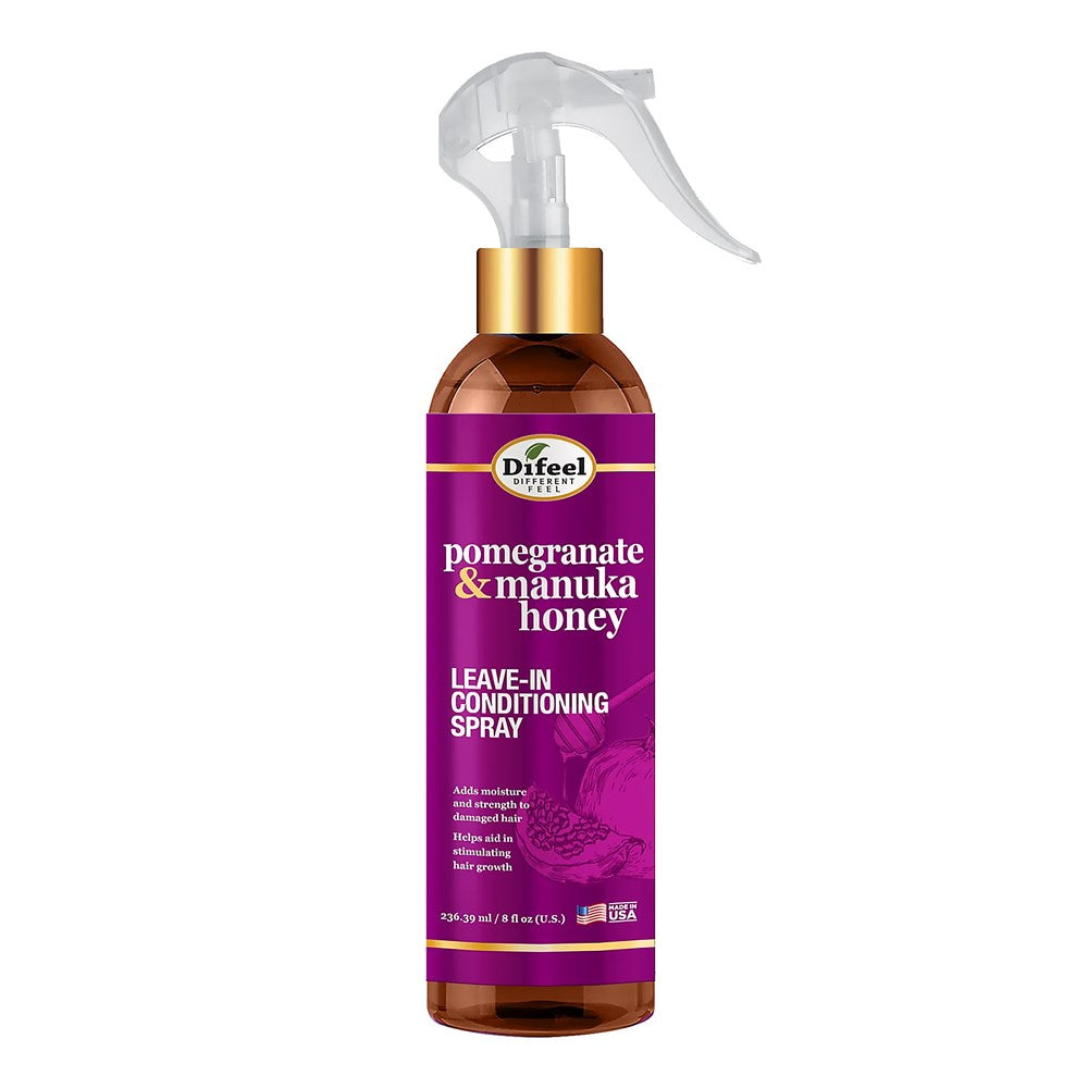 Difeel(Sunflower)  Pomegranate & Manuka Honey Leave In Conditioning Spray (8oz)