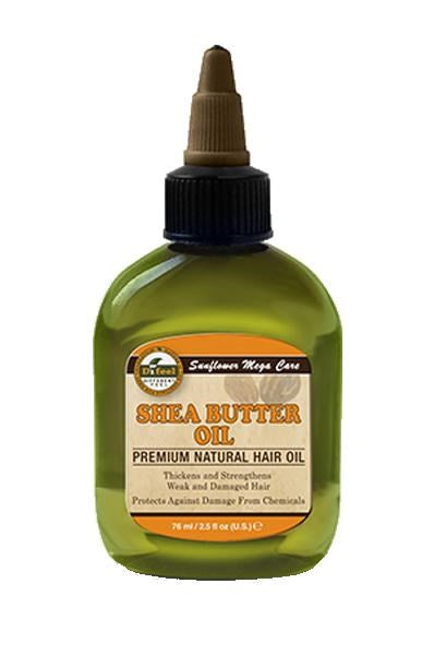 Difeel(Sunflower)  99% Natural Blend Premium Hair Oil - 2.5 OZ / Shea Butter Oil