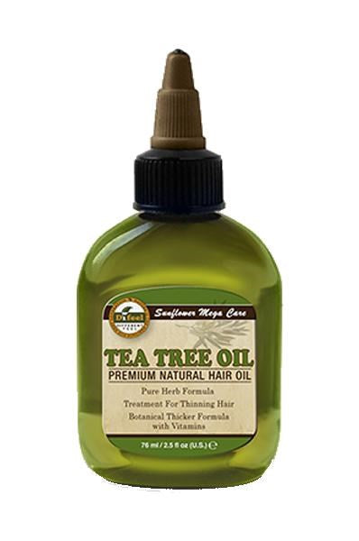 Difeel(Sunflower)  99% Natural Blend Premium Hair Oil - 2.5 OZ / Tea Tree Oil