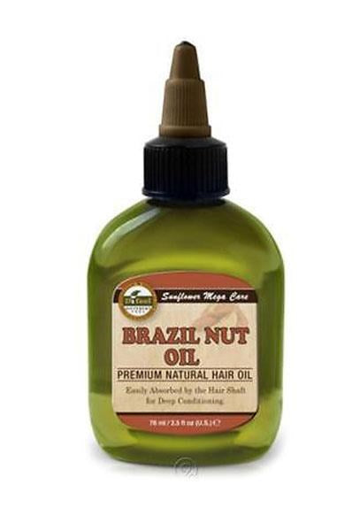 Difeel(Sunflower)  99% Natural Blend Premium Hair Oil - 2.5 OZ / Brazil Nut Oil