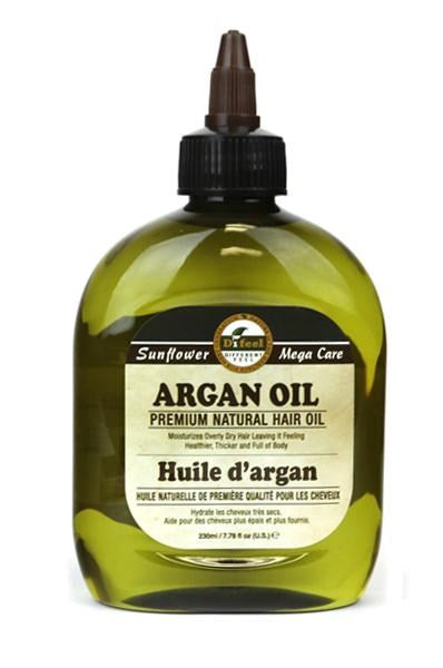 Difeel(Sunflower)  99% Natural Blend Premium Hair Oil - 7.78 OZ / Argan Oil