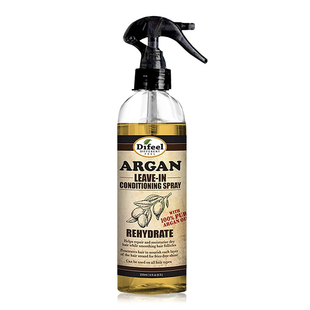 Difeel(Sunflower) Leave In Conditioning Spray (6oz) - Rehydrate Argan