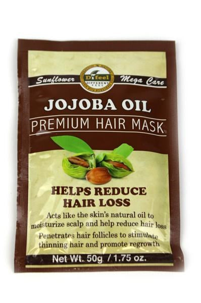 Difeel(Sunflower)  Premium Hair Mask Packet (1.75oz) - Jojoba Oil