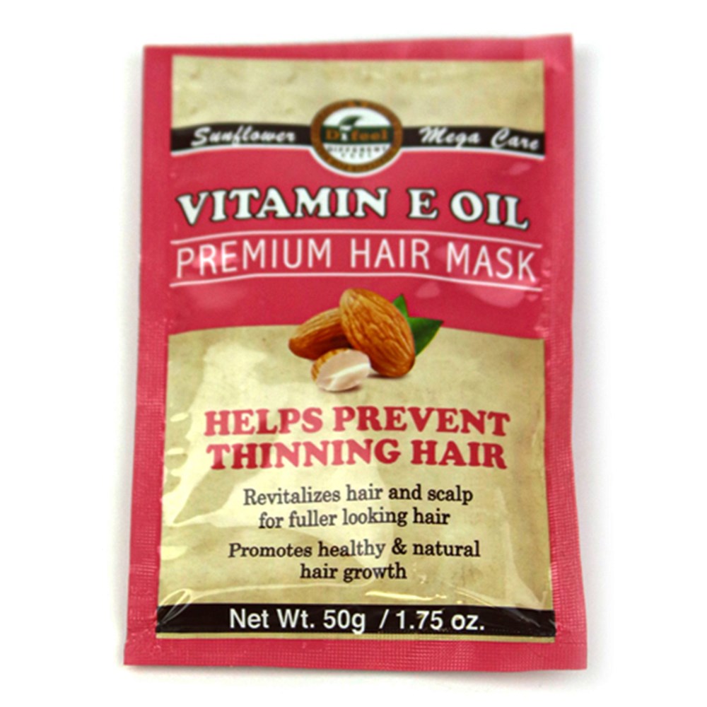 Difeel(Sunflower)  Premium Hair Mask Packet (1.75oz) - Vitamin E Oil