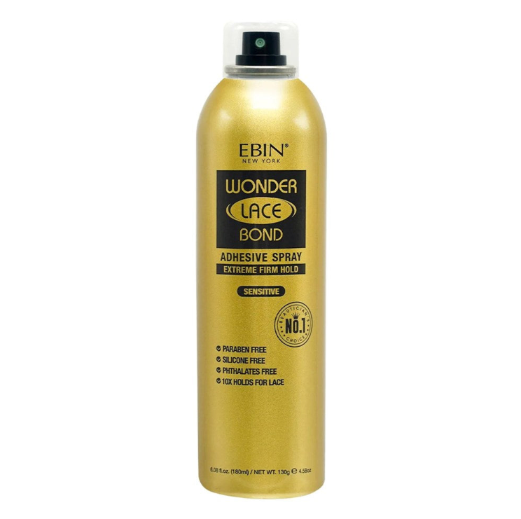 EBIN Wonder Lace Bond Adhesive Spray Extreme Firm Hold - Sensitive / 6.08oz