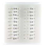 INTERVISION 925 Stering Silver Nose Stud - Silver / NP19009-7