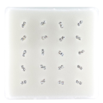 INTERVISION 925 Stering Silver Nose Stud - Silver / NP19009-12