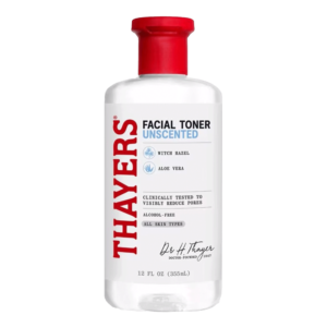 THAYERS Alcohol-Free Witch Hazel Toner (12oz) - Unscented
