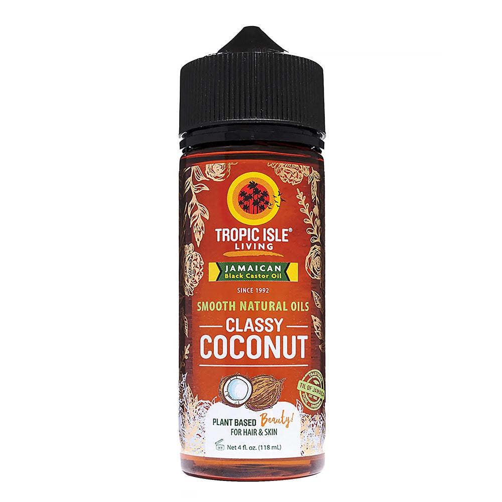 TROPIC ISLE LIVING Smooth Natural Oil (4oz) - Classy Coconut