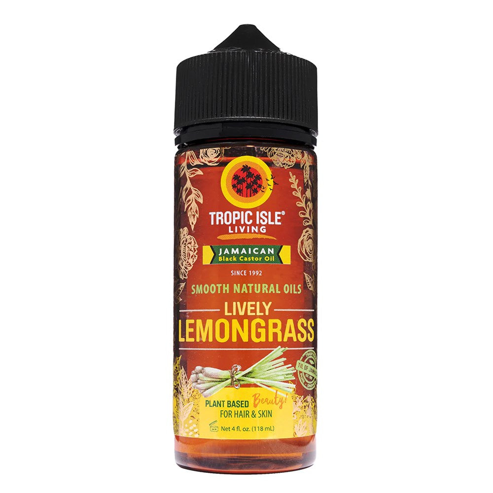 TROPIC ISLE LIVING Smooth Natural Oil (4oz) - Lively Lemongrass