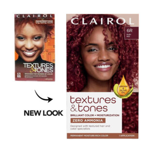 TEXTURES & TONES Permanent Moisture Rich Hair Color Kit - 6R Ruby Rage