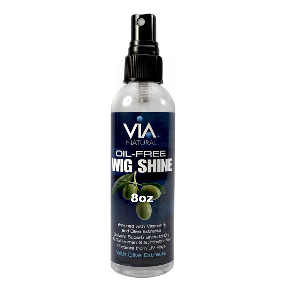 VIA NATURAL Oil-Free Wig Shine - 8oz