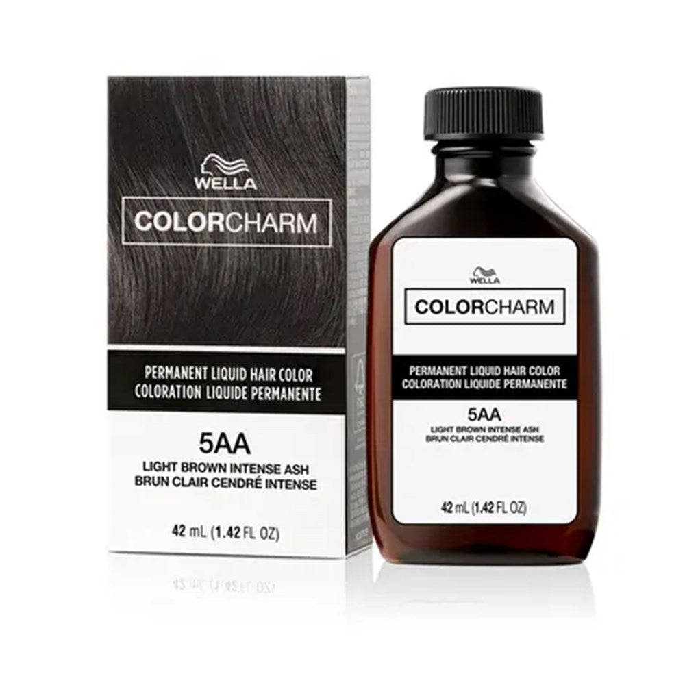 WELLA Color Charm Permanent Liquid Hair color (1.42oz) - 5AA/336 Light Brown Intense Ash