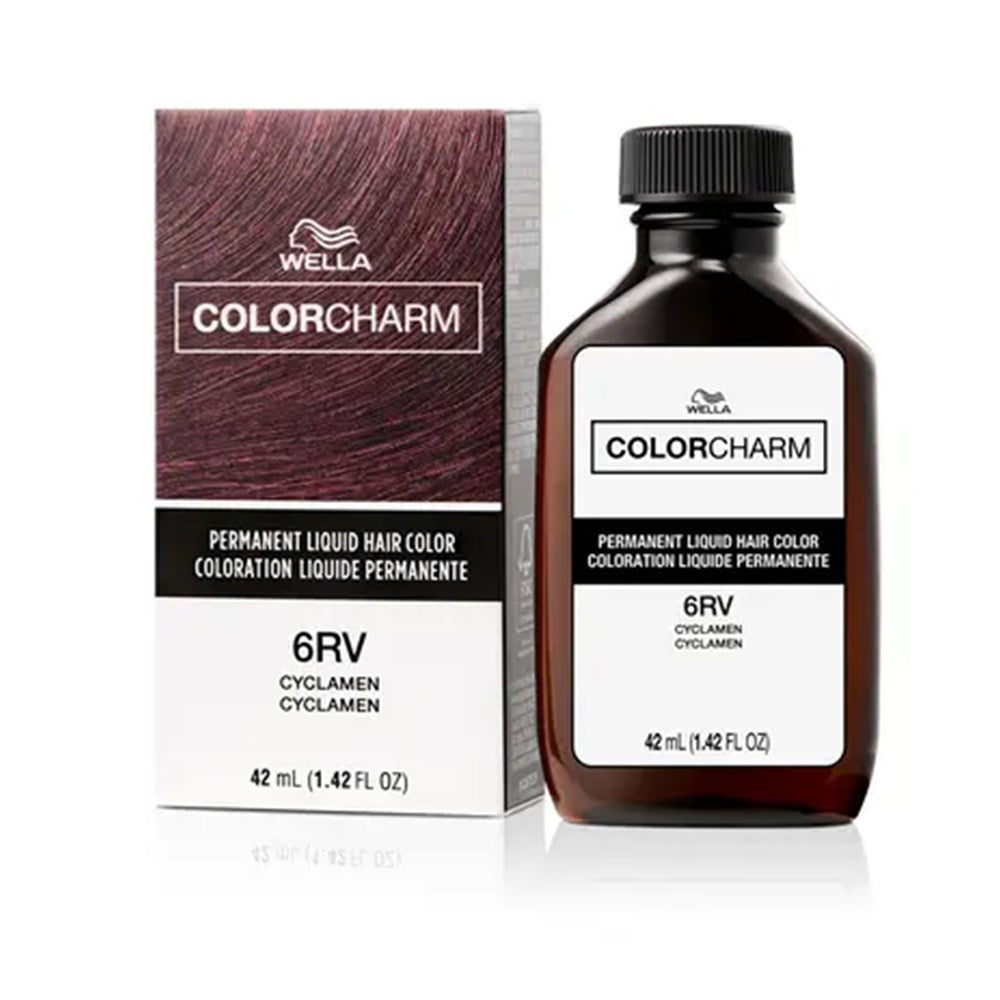 WELLA Color Charm Permanent Liquid Hair color (1.42oz) - 6RV/607 Cyclamen