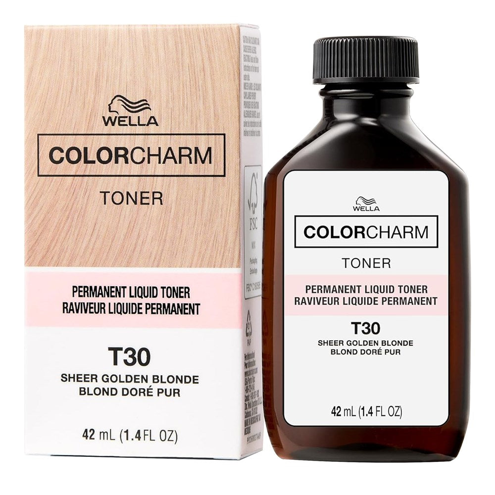 WELLA Color Charm Permanent Liquid Hair color (1.42oz) - Toner T30