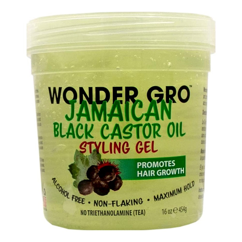 WONDER GRO Hair Styling Gel (16oz) - Jamaican Black Castor Oil