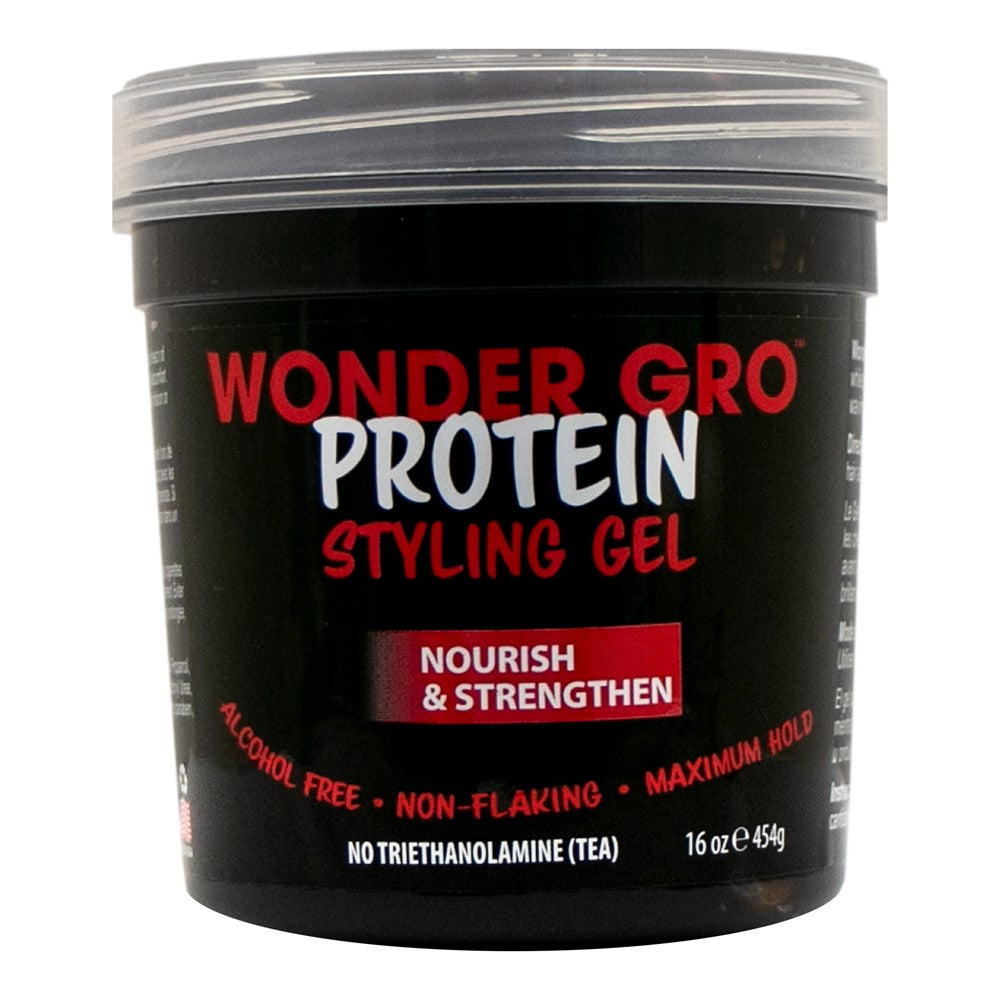 WONDER GRO Hair Styling Gel (16oz) - Protein