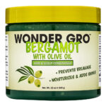 WONDER GRO Hair & Scalp Conditioner (12oz) - Bergamot with Olive Oil