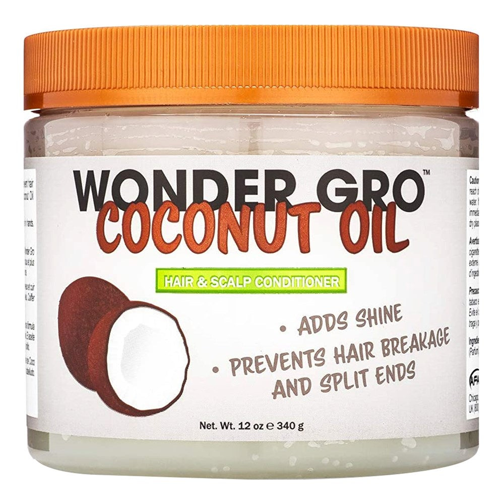 WONDER GRO Hair & Scalp Conditioner (12oz) - Coconut Oil