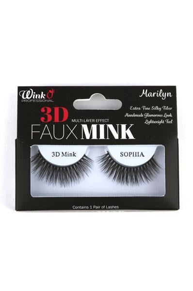 WINK O 3D Faux Mink Multi-Layer Effect Eyelash - Sophia