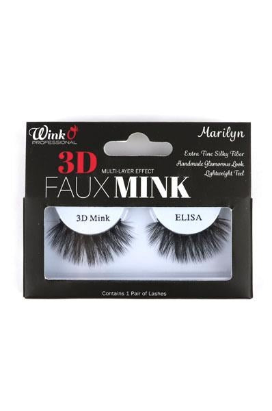 WINK O 3D Faux Mink Multi-Layer Effect Eyelash - Elisa
