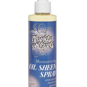 WORLDS OF CURLS Moisturizing Oil Sheen Spray (8oz) - Regular Hair
